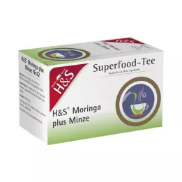 H&S Moringa plus mint filter vrečka, 20X2,3 g