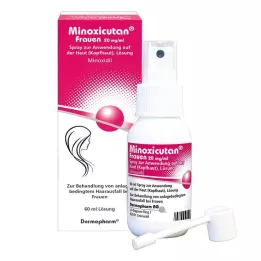 MINOXICUTAN Ženske 20 mg/ml pršilo, 60 ml