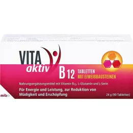 VITA AKTIV B12 tablete z beljakovinskimi gradniki, 90 kos