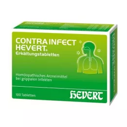 CONTRAINFECT Hevert tablete proti prehladu, 100 kom