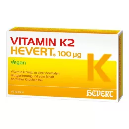VITAMIN K2 HEVERT 100 μg kapsule, 60 kos