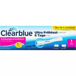 CLEARBLUE Test zgodnjega odkrivanja nosečnosti, 1 kos