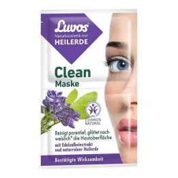 LUVOS Healing Clay Clean Mask Naravna kozmetika, 2X7,5 ml