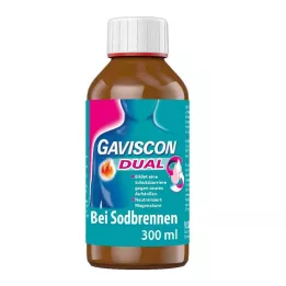 GAVISCON Dvojna 500 mg/213 mg/325 mg peroralna suspenzija, 300 ml