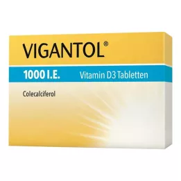 VIGANTOL 1000 IE tablete vitamina D3, 200 kos