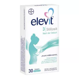 ELEVIT 3 mehke kapsule za dojenje, 30 kos