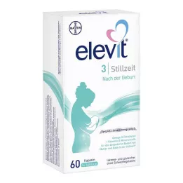 ELEVIT 3 mehke kapsule za dojenje, 60 kos