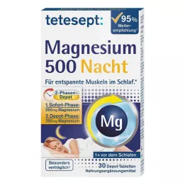 TETESEPT Magnezij 500 nočne tablete, 30 kom