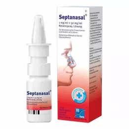SEPTANASAL 1 mg/ml + 50 mg/ml pršilo za nos, 10 ml