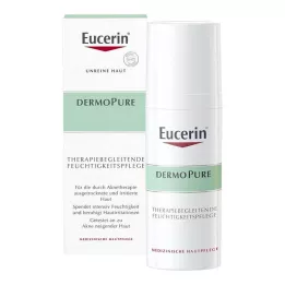 EUCERIN DermoPure vlažilna krema za spremljanje terapije, 50 ml