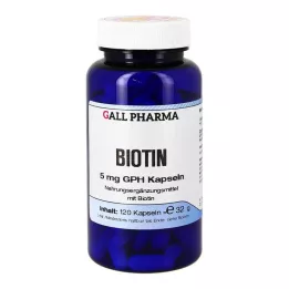 BIOTIN 5 mg GPH kapsule, 120 kos