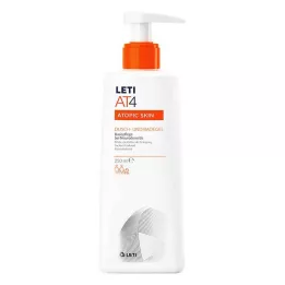 LETI AT4 gel za prhanje in kopel, 250 ml