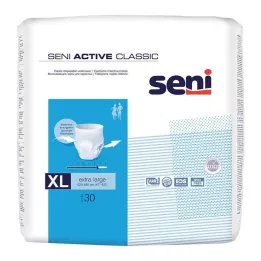 SENI Inkontinenčne hlačke Active Classic za enkratno uporabo XL, 30 kos
