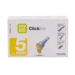 MYLIFE Igle za pisala Clickfine 5 mm 31 G, 100 kos