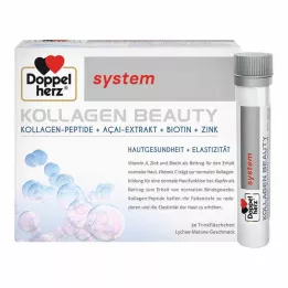 DOPPELHERZ Stekleničke za pitje Collagen Beauty system, 30 kos