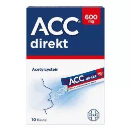 ACC direct 600 mg prašek za peroralno uporabo v vrečki, 10 kos