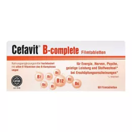 CEFAVIT B-complete filmsko obložene tablete, 60 kom