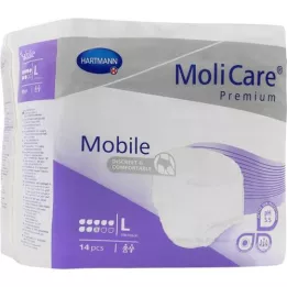 MOLICARE Premium Mobile 8 kapljic velikost L, 14 kos