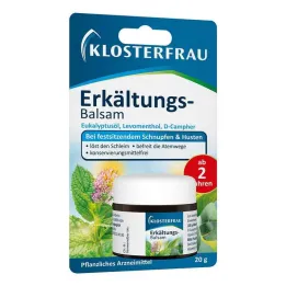 Klosterfrau balzam za lajšanje prehlada, 20 g