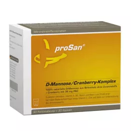 PROSAN D-manoza/kombinirano pakiranje brusnice, 2X30 kos