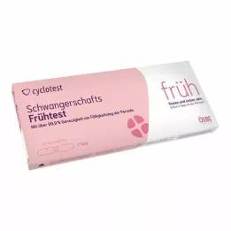 CYCLOTEST Test zgodnje nosečnosti 10 mlU/ml urina, 1 kos