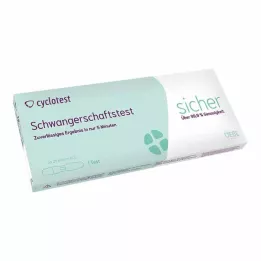 CYCLOTEST Test nosečnosti 25 mlU/ml urina, 1 kos