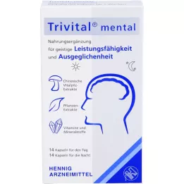 TRIVITAL mentalne kapsule, 28 kos