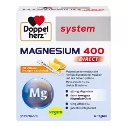 DOPPELHERZ Magnezij 400 DIRECT sistemski peleti, 30 kos