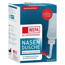 WEPA Nosna prha z 10 x 2,95 g soli za izpiranje nosu, 1 P