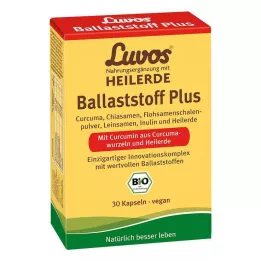 LUVOS Healing Clay Organic Fiber Plus kapsule, 30 kos