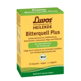 LUVOS Zdravilna glina bitter spring plus kapsule, 30 kom
