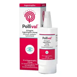 POLLIVAL 0,5 mg/ml kapljice za oko raztopina, 10 ml