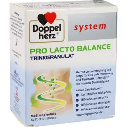 DOPPELHERZ Zrnca za pitje sistema Pro Lacto Balance, 14 kos
