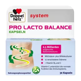 DOPPELHERZ Pro Lacto Balance system kapsule, 30 kos
