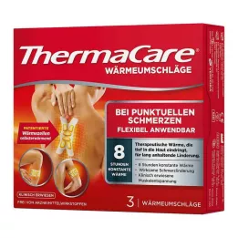 THERMACARE za lokalizirano bolečino, 3 kos