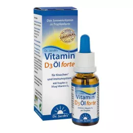 VITAMIN D3 ÖL forte Dr.Jacobove kapljice, 20 ml