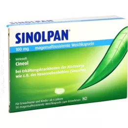 SINOLPAN 100 mg gastrorezistentne mehke kapsule, 50 kos