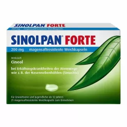 SINOLPAN forte 200 mg gastrorezistentne mehke kapsule, 21 kos