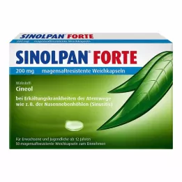 SINOLPAN forte 200 mg gastrorezistentne mehke kapsule, 50 kos