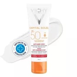 VICHY IDEAL Soleil krema proti staranju LSF 50, 50 ml