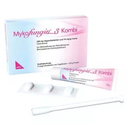 MYKOFUNGIN 3 kombinirane 200 mg vaginalne tablete + 10 mg/g Cre., 1 pak