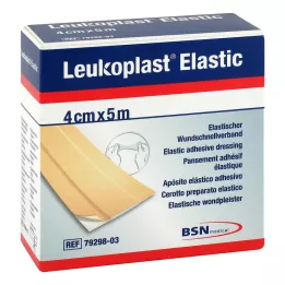 LEUKOPLAST Elastični obliž 4 cm x 5 m v roli, 1 kos