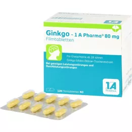 GINKGO-1A Pharma 80 mg filmsko obložene tablete, 120 kos