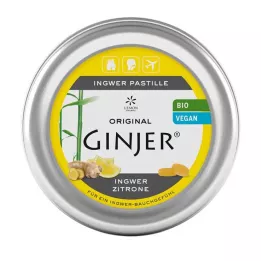 INGWER GINJER Pastile Bio limona, 40 g
