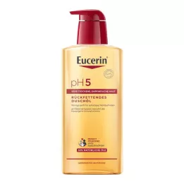 EUCERIN pH5 olje za tuširanje za občutljivo kožo s pumpico, 400 ml