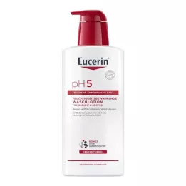 EUCERIN pH5 losjon za umivanje za občutljivo kožo s pumpico, 400 ml