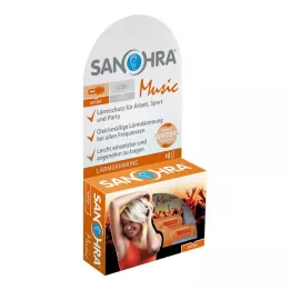SANOHRA Glasbena protihrupna zaščita za odrasle, 2 kosa
