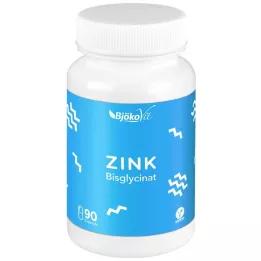 ZINK BISGLYCINAT 25 mg veganske kapsule, 90 kos