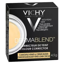 VICHY DERMABLEND Korekcijska barva rumena krem, 4,5 g