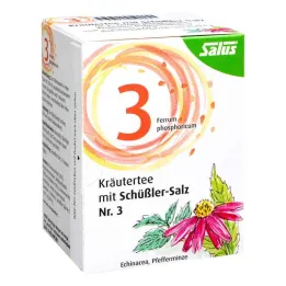 Zeliščni čaj s Schüsslerjevo soljo št. 3 Salus Fbtl.(15 kosov)